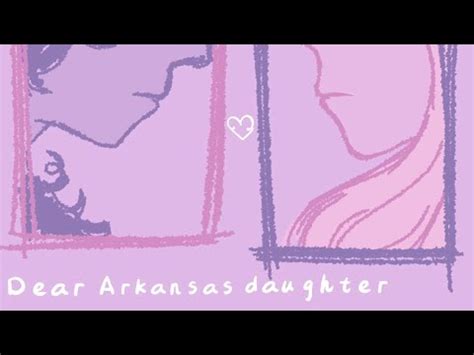 you with the dark curls|dear arkansas daughter.